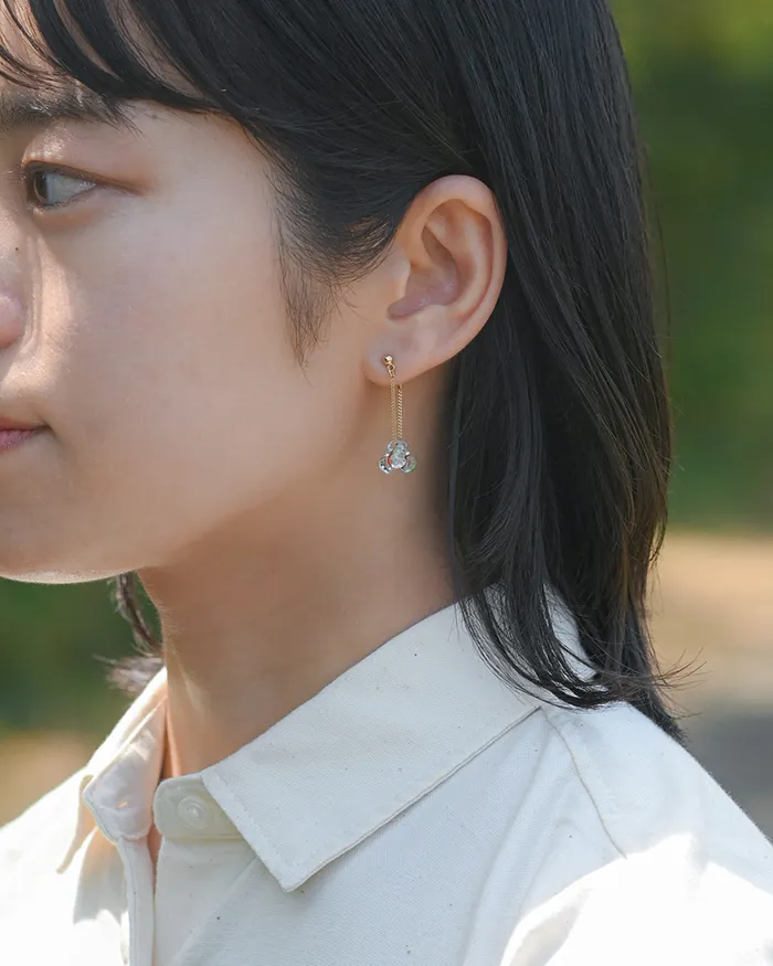 ピアス ブルーベリー3